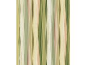 Vliesová tapeta na zeď, zeleno-béžová, grafický vzor, 89010, Naomi, Novamur