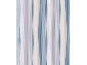 Vliesová tapeta na zeď, šedo-modrá, grafický vzor, 89009, Naomi, Novamur