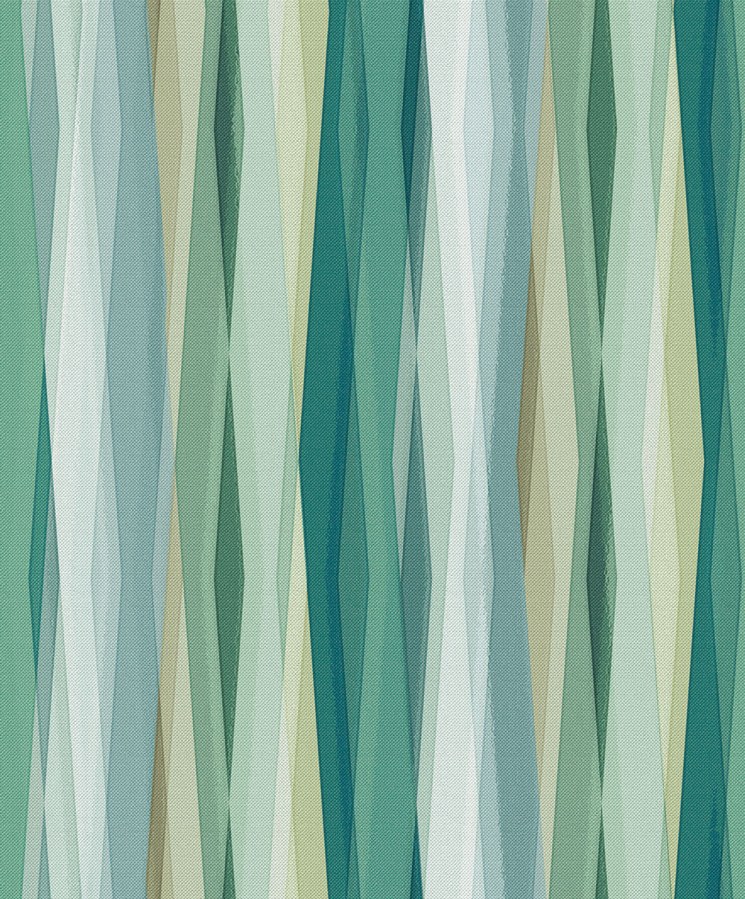 Vliesová tapeta na zeď, zelená, grafický vzor, 89008, Naomi, Novamur - Novamur