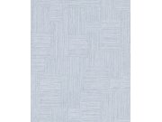 Geometrická vliesová tapeta na zeď, šedo-modrá, 82551, Naomi, Novamur