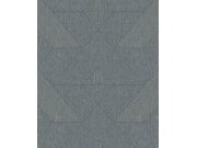 Geometrická vliesová tapeta na zeď, modro-černá, 82548, Naomi, Novamur