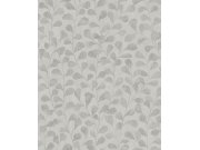 Vliesová tapeta na zeď, šedo-béžová, větvičky, listy, 82502, Naomi, Novamur Tapety Yara - Novamur