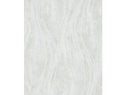 Vliesová tapeta na zeď, krémovo-šedá, textura, vlny, 82497, Naomi, Novamur Tapety Yara - Novamur