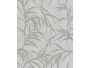 Vliesová tapeta na zeď, šedo-béžová, listy, 34286, City Glow, Marburg