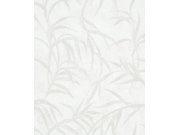 Vliesová tapeta na zeď, bílo-krémová, listy, 34283, City Glow, Marburg