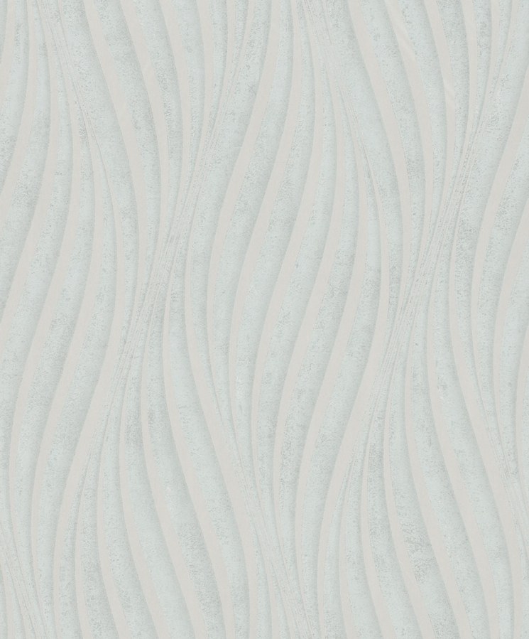 Vliesová tapeta na zeď, šedo-zelená, vlnky 34260, City Glow, Marburg