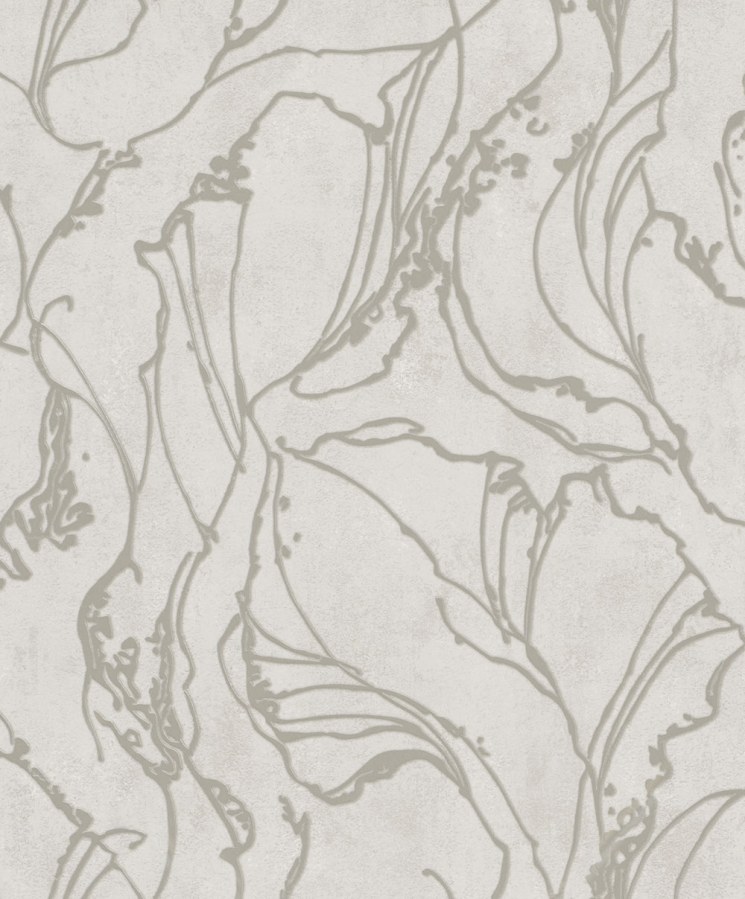 Vliesová tapeta na zeď, šedo-stříbrná, abstraktní vzor, 34252, City Glow, Marburg