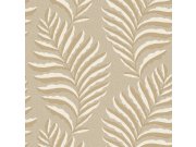 Vliesová tapeta na zeď, okrová, listy, Z70730, Marrakech, Zambaiti Parati