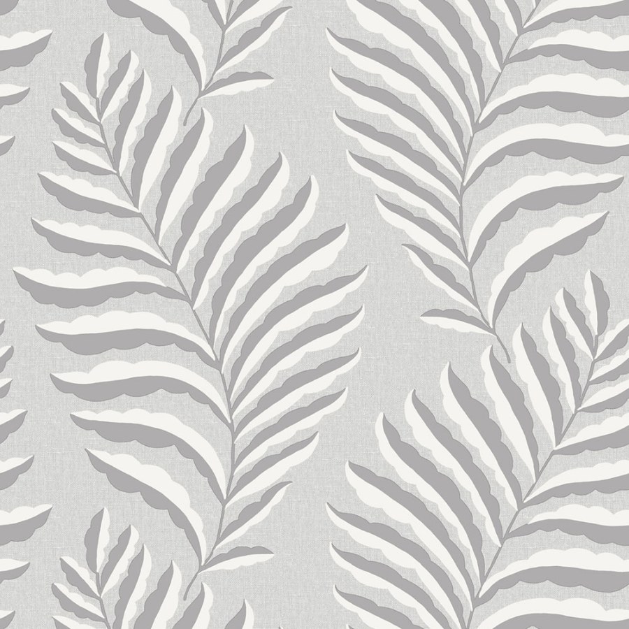 Vliesová tapeta na zeď, šedá, listy, Z70728, Marrakech, Zambaiti Parati