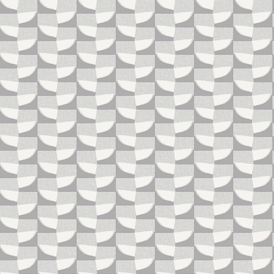 Vliesová tapeta na zeď, šedá, geometrický vzor, Z70727, Marrakech, Zambaiti Parati - Zambaiti Parati