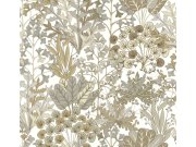 Tapety Yara York - Krémová vliesová tapeta s rostlinami a listy, BL1815, Blooms Second Edition Resource Library, York Krémová vliesová tapeta s rostlinami a listy, BL1815, Blooms Second Edition Resource Library, York