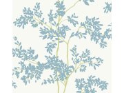 Tapety Yara York - Bílá vliesová tapeta s větvičkami, BL1803, Blooms Second Edition Resource Library, York Bílá vliesová tapeta s větvičkami, BL1803, Blooms Second Edition Resource Library, York