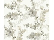 Tapety Yara York - Béžovo-šedá květinová vliesová tapeta na zeď, EV3973, Candice Olson Casual Elegance, York Béžovo-šedá květinová vliesová tapeta na zeď, EV3973, Candice Olson Casual Elegance, York