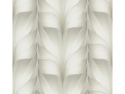 Šedo-béžová geometrická vliesová tapeta na zeď, EV3955, Candice Olson Casual Elegance, York