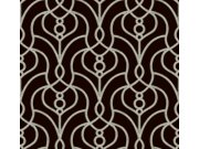 Černá zámecká vliesová tapeta na zeď, EV3945, Candice Olson Casual Elegance, York Tapety Yara - York