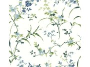 Vliesová tapeta na zeď, rozkvetlé větvičky, BL1744, Blooms Second Edition Resource Library, York