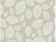 Tapety Yara York - Hnědá metalická vliesová tapeta s listy, EV3922, Candice Olson Casual Elegance, York Hnědá metalická vliesová tapeta s listy, EV3922, Candice Olson Casual Elegance, York