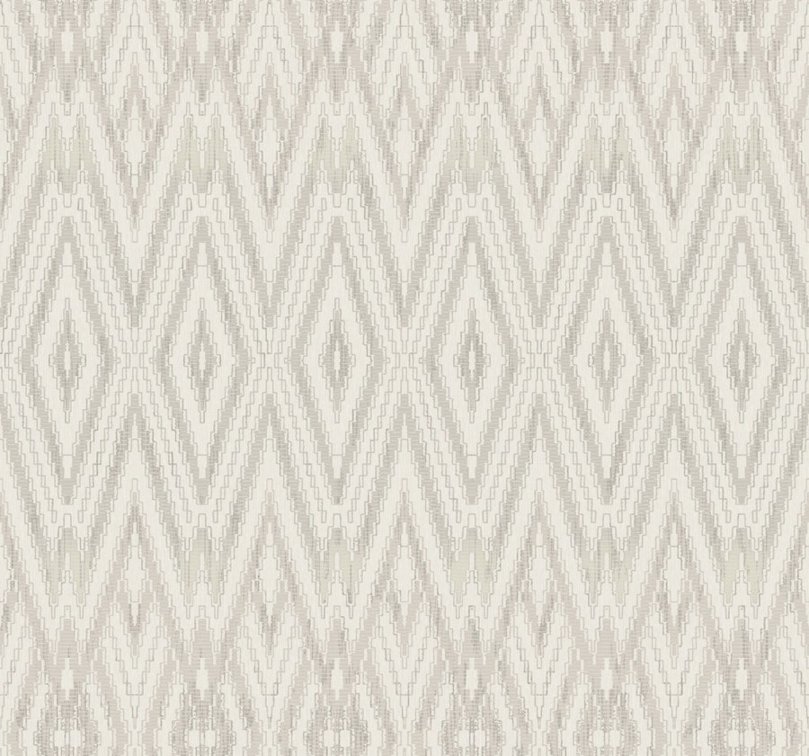 Béžovo-růžová geometrická vliesová tapeta na zeď, EV3911, Candice Olson Casual Elegance, York