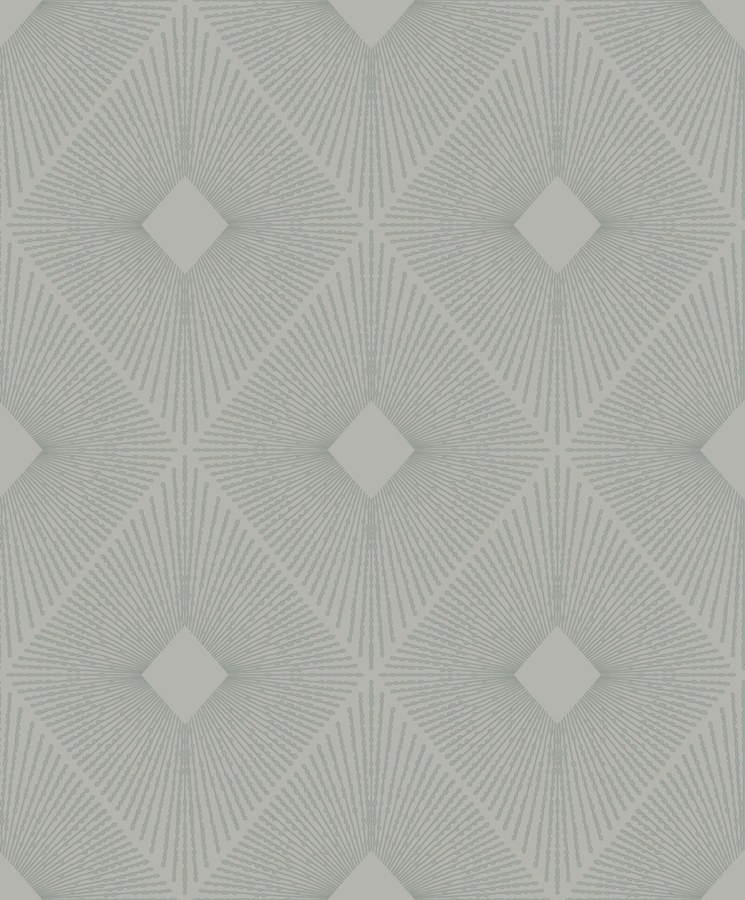 Šedo-stříbrná geometrická vliesová tapeta na zeď, MD7132, Modern Metals, York - York