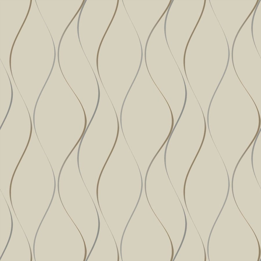Tapety Yara - York - Luxusní béžová vliesová tapeta se zlatými vlnkami Y6201404, Dazzling Dimensions 2, York Luxusní béžová vliesová tapeta se zlatými vlnkami Y6201404, Dazzling Dimensions 2, York - York