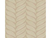 Růžovo-zlatá vliesová tapeta s listy, MD7161, Modern Metals, York Tapety Yara - York