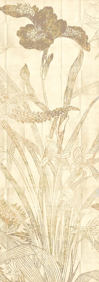 Vliesová fototapeta na zeď, Květiny, listy, DG3LEI1023, Wall Designs III, Khroma by Masureel - Khroma by Masureel