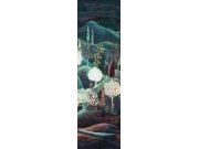 Vliesová obrazová tapeta na zeď, stromy, krajina, DGSUM2023, Summer, Khroma by Masureel