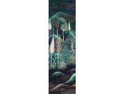 Vliesová obrazová tapeta na zeď, stromy, krajina, DGSUM2021, Summer, Khroma by Masureel