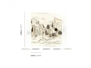 Vliesová obrazová tapeta na zeď, stromy, krajina, DGSUM2011, Summer, Khroma by Masureel