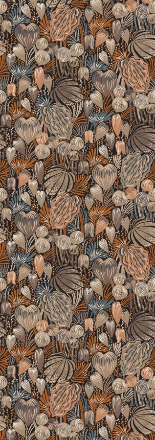 Vliesová obrazová tapeta na zeď, listy, DGYSA1061-300, Mysa, Khroma by Masureel - Khroma by Masureel