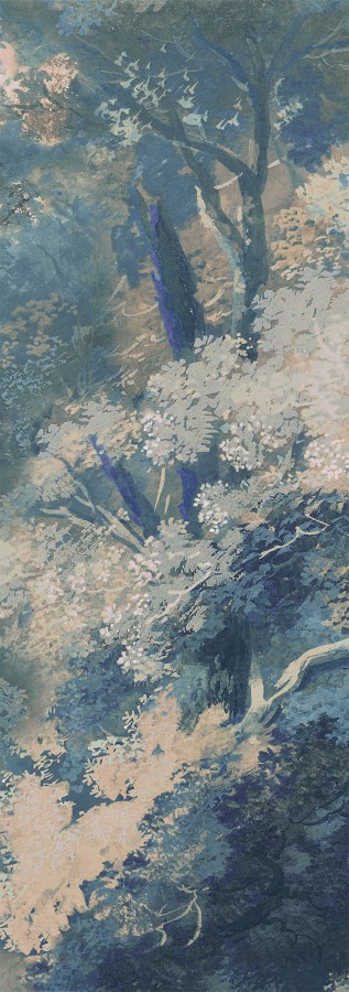 Vliesová fototapeta na zeď, les, stromy, DG4WOO1013-300, Wall Designs IV, Khroma by Masureel - Khroma by Masureel