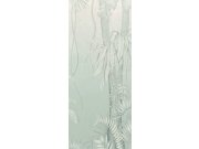 Šedo-modrá vliesová fototapeta na zeď, Listy, stromy, DG3MOE1023, Wall Designs III, Khroma by Masureel