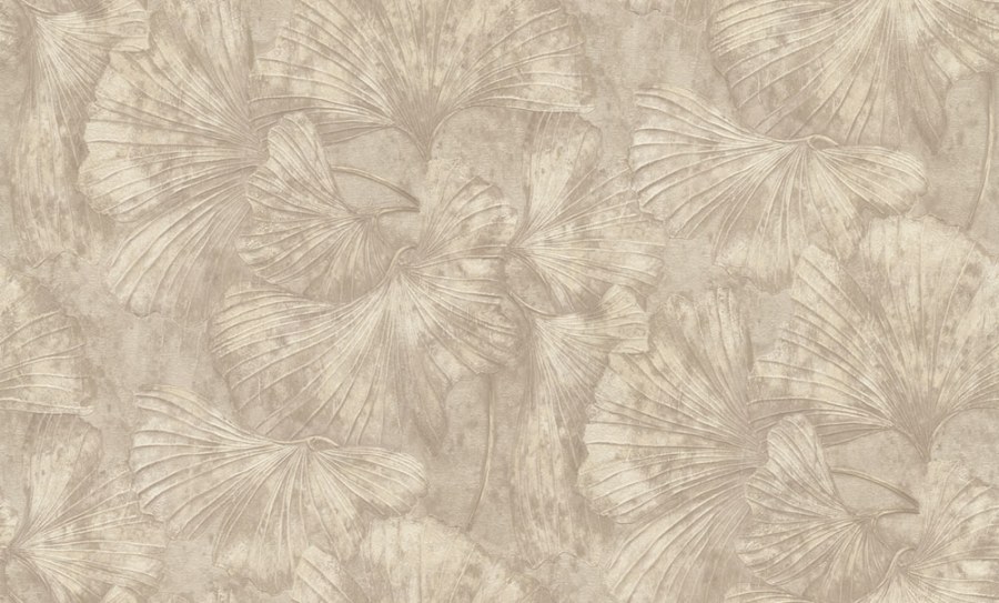 Tapety Yara - Emiliana Parati - Vliesová tapeta na zeď, světle hnědá, listy, BM31005, Blumarine, Emiliana Parati Vliesová tapeta na zeď, světle hnědá, listy, BM31005, Blumarine, Emiliana Parati - Emiliana Parati