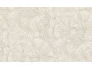 Vliesová tapeta na zeď, hnědá, krémová, listy, BM31003, Blumarine, Emiliana Parati Tapety Yara - Emiliana Parati