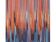 Tapety Yara Masureel - Vliesová obrazová tapeta na zeď, imitace látky, modrá, červená, pruhy, DGRIC1032-300, Serica, Masureel Vliesová obrazová tapeta na zeď, imitace látky, modrá, červená, pruhy, DGRIC1032-300, Serica, Masureel