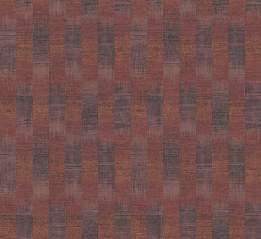 Tapety Yara - Masureel - Vliesová tapeta s pruhy, černá, oranžová, imitace látky, RIC104, Serica, Masureel Vliesová tapeta s pruhy, černá, oranžová, imitace látky, RIC104, Serica, Masureel - Masureel