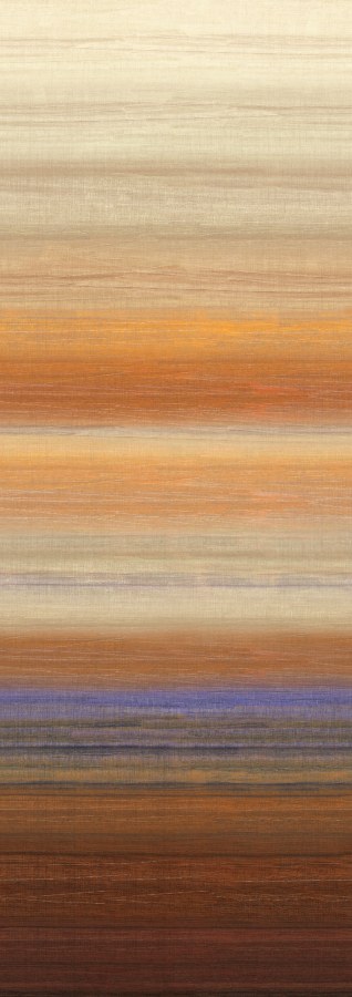 Vliesová obrazová tapeta na zeď, imitace látky, oranžová, béžová, pruhy, DGRIC205-260, Serica, Masureel Vliesová obrazová tapeta na zeď, imitace látky, oranžová, béžová, pruhy, DGRIC205-260, Serica, Masureel