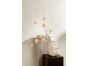 Vliesová obrazová tapeta na zeď, béžová, stříbrná, trojúhelníky, TRA102, Traces, Masureel