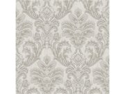 Vliesová zámecká tapeta na zeď, šedá, damaškový vzor, A63703, Grandeco Tapety Yara - Grandeco