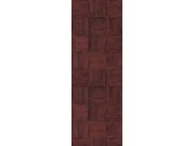 Vliesová obrazová tapeta na zeď, hnědá, imitace rohože, DGTRA7013-300, Traces, Masureel