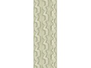 Vliesová obrazová tapeta na zeď, zelená, bílá, vlnky, DGTRA304-300, Traces, Masureel