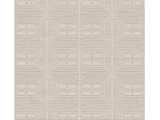 Vliesová tapeta na zeď, imitace látky, obrazce, béžová, RIC304, Serica, Masureel Tapety Yara - Masureel