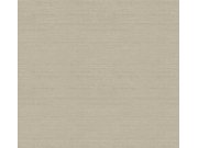 Vliesová tapeta s pruhy, světle hnědá, okrová, imitace látky, RIC006, Serica, Masureel