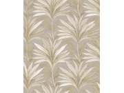 Vliesová tapeta na zeď, šedá, béžová, listy, 5810, Jaipur, Parato by Cristiana Masi Tapety Yara - Parato by Cristiana Masi