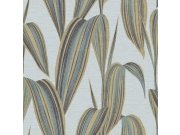 Tapety Yara Parato by Cristiana Masi - Vliesová tapeta na zeď, modrá, hnědá, listy, 5836, Jaipur, Parato by Cristiana Masi Vliesová tapeta na zeď, modrá, hnědá, listy, 5836, Jaipur, Parato by Cristiana Masi