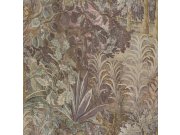 Vliesová tapeta na zeď, hnědá, šedá, rostliny, listy, 5824, Jaipur, Parato by Cristiana Masi