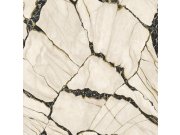 Vliesová tapeta na zeď, bílá, černá, imitace mramoru, Z81038, Philipp Plein 2, Zambaiti Parati