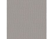 Vliesová tapeta na zeď, šedá, imitace krokodýlí kůže, Z81036, Philipp Plein 2, Zambaiti Parati