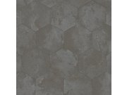 Vliesová tapeta na zeď, šedá, imitace sametu, Z81027, Philipp Plein 2, Zambaiti Parati