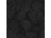 Vliesová tapeta na zeď, černá, imitace sametu, Z81025, Philipp Plein 2, Zambaiti Parati